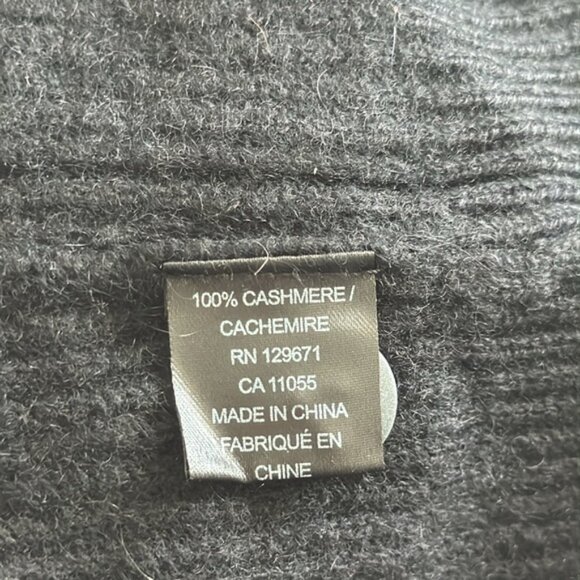 360 CASHMERE ​Cecile Cutout Cashmere Cardigan Black , Sz.M - Picture 11 of 11